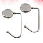 Cabilock 2pcs Purse Hook Hanger Zinc Alloy Handbag Hanger Bag Hanger Closet Organizer Holder for Women Ladies