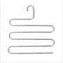 5 Layers S Shape Multifunctional Clothes Hangers Pants Storage Hangers Cloth Rack Multilayer Storage Cloth Hanger 5PC