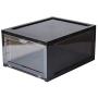 FlyingBean Drop-Front Shoe Boxes for Womens Mens, Clear Plastic Foldable Stackable Shoe Organizer Wall, Storage Shoe Boxes Save Space & Cleans for Closet Shelf Entryway Hallway, 2 case in Package FlyingBean Drop-Front Shoe Boxes for Womens Mens, Clear Plastic Foldable Stackable Shoe Organizer Wall, Storage Shoe Boxes Save Space & Cleans for Closet Shelf Entryway Hallway, 2 case in Package