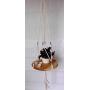 Macrame Plant Hanger or Hanging Table