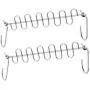 TOPBATHY 2pcs Clothes Hangers Closet Organizer 12 Holes Magic Space Saving Hangers Coats Jeans Shirts Hook for Closet Wardrobe