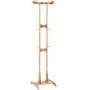 Ymjdmb Assembly Coat Rack Stand Hat Hanger Tree Holder, Bamboo Clothes Organizer for Hallway Entryway Room Home Office