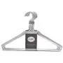 Quality Hangers Silver Aluminum Metal Coat Hangers Heavy Duty Suit Hangers 10 Pack (Adult Size Coat Hanger) Quality Hangers Silver Aluminum Metal Coat Hangers Heavy Duty Suit Hangers 10 Pack (Adult Size Coat Hanger)