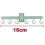 uxcell Plastic Home 6 Hooks Foldable Wall Sticker Clothes Hanger Hook 2pcs Light Green uxcell Plastic Home 6 Hooks Foldable Wall Sticker Clothes Hanger Hook 2pcs Light Green
