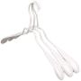 10PCS Simple Plastic Dipping Clothes Hanger Non-Slip Drying Rack Seamless Skidproof Shops Laundry Holder Color Random