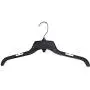 Hanger Central Heavy-Duty Black Plastic Closet Department Store Shirt Hangers, 17 Inch, 25 Pack Hanger Central Heavy-Duty Black Plastic Closet Department Store Shirt Hangers, 17 Inch, 25 Pack