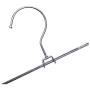 10pcs Stainless Steel Trousers Rack Clip Metal Anti-Slip Clothespin Wardrobe Pants Clamp Clothes Hanger for Balcony Decoration