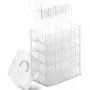 LifeSmart USA Stackable Storage Container Clear 50 Adjustable Compartments Compatible with Lego Dimensions LOL Surprise Littlest Pet Shop Arts and Crafts and More (5 Tier) LifeSmart USA Stackable Storage Container Clear 50 Adjustable Compartments Compatible with Lego Dimensions LOL Surprise Littlest Pet Shop Arts and Crafts and More (5 Tier)