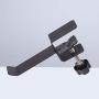 Cabilock 1 Pc Universal Headphone Hook Hold Hanger Stand Aluminum Alloy Under Desk Headset Rack Shelf Earphones Mount
