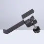 Cabilock 1 Pc Universal Headphone Hook Hold Hanger Stand Aluminum Alloy Under Desk Headset Rack Shelf Earphones Mount