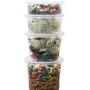 Catergoods 50 Pack of 16oz Meal Prep Containers The Food Storage Containers are Clear with Leak Proof Lids Making These Freezer Containers with Lids Perfect for all Types of Food and Soup