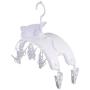 Meiho Cat &quotClothespins Hanger" White Me08 (japan import)