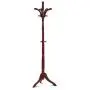 SMART CHOICE AMERICA Redwood Coat Rack Stand Hat Hanger Clothes Holder Umbrella Hook w/Tripod Base for Business Customers and B2B SMART CHOICE AMERICA Redwood Coat Rack Stand Hat Hanger Clothes Holder Umbrella Hook w/Tripod Base for Business Customers and B2B