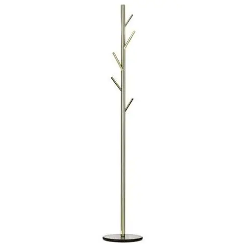 Floor Standing Hat and Coat Coat Rack Clothes Hat Tree Floor Coat Rack Metal Hanger Hanging Hat Hanger Clothes Rack (30cm30cm169cm) ZHANGQIANG (Color : Tyrant Gold)