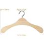 KIPB 10pcs 12CM Wooden Non-Slip Space Saving Mini Laundry Hook Clothes Hangers Drying Rack for Dolls Shirts Dresses Sweaters KIPB 10pcs 12CM Wooden Non-Slip Space Saving Mini Laundry Hook Clothes Hangers Drying Rack for Dolls Shirts Dresses Sweaters