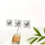 Adhesive Hooks Heavy Duty Wall Hooks Waterproof Stainless Steel Hooks for Hanging Coat, Hat,Towel Robe Hook Rack Wall Mount- Bathroom and Bedroom 4-Packs Adhesive Hooks Heavy Duty Wall Hooks Waterproof Stainless Steel Hooks for Hanging Coat, Hat,Towel Robe Hook Rack Wall Mount- Bathroom and Bedroom 4-Packs