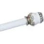 SINKITA Extendable Curtain Rods,Modern Cupboard Bars Tensions Rod Curtain Rod Closet Rod Extendable Width Adjustable Spring Tension Rods Fit in The Spaces Clothes Rod Hanger Rod -33-53 inch