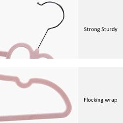 5 Pcs Clothes Hangers Drying Rack Flocking Scarf Coat Hanger Wardrobe Storage Space Saving Holder (Color : A-5)