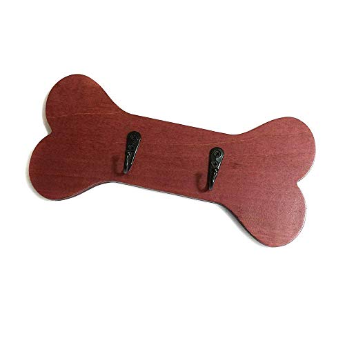 Dog Leash Hanger Dog Bone Shaped Pet Leash Holder For Wall