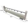 Extendable Wardrobe Pull Out Clothes Hanger Rail Organizer Rack (40cm)