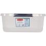 Newell Rubbermaid Home 15Qt Clear Zone Latches 3Q2200CLMCB
