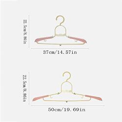 HJYPYJ Magic Hanger,Portable Multifunction Folding Hangers,Adjustable Non-Slip Pp Hanger,Space-Saving Organizer Hanger,3 Pcs Thicken/Gray / 50cm