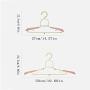 HJYPYJ Magic Hanger,Portable Multifunction Folding Hangers,Adjustable Non-Slip Pp Hanger,Space-Saving Organizer Hanger,3 Pcs Thicken/Gray / 50cm
