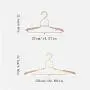 HJYPYJ Magic Hanger,Portable Multifunction Folding Hangers,Adjustable Non-Slip Pp Hanger,Space-Saving Organizer Hanger,3 Pcs Thicken/Gray / 50cm
