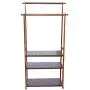 Cxjff Floor Standing Coat Rack Clothes Hat Stand Floor Standing Coat Rack Clothes Hat Stand Hanger 3 Layers Shoes Shelf 2 Poles 4 Hooks Solid Wood, 7030155CM Hanger Modern (Color : Reddish Brown) Cxjff Floor Standing Coat Rack Clothes Hat Stand Floor Standing Coat Rack Clothes Hat Stand Hanger 3 Layers Shoes Shelf 2 Poles 4 Hooks Solid Wood, 7030155CM Hanger Modern (Color : Reddish Brown)