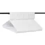Neaties American Made White Plastic Hangers with Bar Hooks, Plastic Clothes Hangers Ideal for Everyday Use, Clothing Standard Hangers, 60pk Neaties American Made White Plastic Hangers with Bar Hooks, Plastic Clothes Hangers Ideal for Everyday Use, Clothing Standard Hangers, 60pk