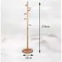 LLDDP Coat Hooks Wall Coat Racks Standing Coat Rack Hat Clothes Stand Hanger Free Standing Hall Tree Hat Hanger Holder with Hooks, for Bedroom Hallway Home Garment Racks