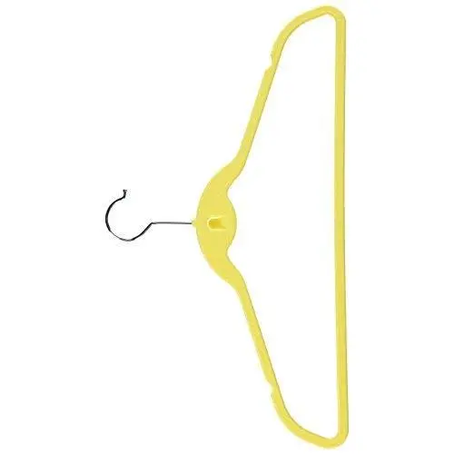 BriaUSA Cascade Hangers Yellow Steel Swivel Hooks -Slim, Sturdy Saves You Extra Space - Set of 10 BriaUSA Cascade Hangers Yellow Steel Swivel Hooks -Slim, Sturdy Saves You Extra Space - Set of 10