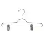 NAHANCO SLD-PANTHU 14” Heavy Duty Commercial Steel Metal Skirt Pant Hanger Chrome (Pack of 25) NAHANCO SLD-PANTHU 14” Heavy Duty Commercial Steel Metal Skirt Pant Hanger Chrome (Pack of 25)