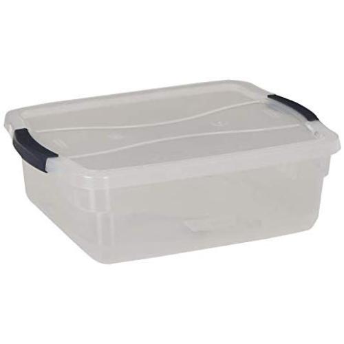 Newell Rubbermaid Home 15Qt Clear Zone Latches 3Q2200CLMCB