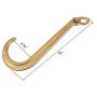 Mytee Products (2 Pack) 5/16'' x 6 Long Shank J Hook Tow Chain w. RTJ Cluster & Grab Hook, 4700 lbs WLL Mytee Products (2 Pack) 5/16'' x 6 Long Shank J Hook Tow Chain w. RTJ Cluster & Grab Hook, 4700 lbs WLL