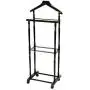 Frеnchi Hоmе Furnishing Home Decor Men Suit Valet Stand with Hanger, Espresso Frеnchi Hоmе Furnishing Home Decor Men Suit Valet Stand with Hanger, Espresso
