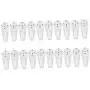 Fityle Pack of 20 Picture Hangers for Brick, Concrete and Cinder Block - Extra Strength pins/Plastic -Invisible Traceless(Punch Free) -Holds Max 5kg Load Fityle Pack of 20 Picture Hangers for Brick, Concrete and Cinder Block - Extra Strength pins/Plastic -Invisible Traceless(Punch Free) -Holds Max 5kg Load