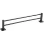 KTY Bathroom Double Towel Bar SUS 304 Stainless Steel Bath Wall Shelf Rack Hanging Towel Dual Hanger Contemporary Style, Black Finish KTY Bathroom Double Towel Bar SUS 304 Stainless Steel Bath Wall Shelf Rack Hanging Towel Dual Hanger Contemporary Style, Black Finish