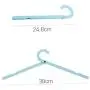 10 Pcs Travel Folding Hanger Magic Space Saving Clothes Hangers Plastic Pants Skirt Hangers Closet Organizing Tool 10 Pcs Travel Folding Hanger Magic Space Saving Clothes Hangers Plastic Pants Skirt Hangers Closet Organizing Tool