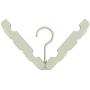 BLagenertJ Foldable Travel Hotel Plastic Non-Slip Clothes Hanger for Underwear Shirts Socks Drying Airer Green