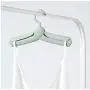 Space Saving Laundry Drying Rack Multifunction 10PC Random Color Clothes Hanger Decoration Portable Camping Travel Supplies Folding Plastic