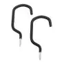 Home Master Hardware Heavy Duty Garage Storage Hanger Screw Utility Hooks Wall Mounted Organizer Bike Ladder Hanger Holder Hooks 8 Pack