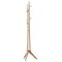 Simple Coat Rack Floor-Standing Hanger Multifunctional Wood Clothes Rack (Color : Primary Color) Simple Coat Rack Floor-Standing Hanger Multifunctional Wood Clothes Rack (Color : Primary Color)