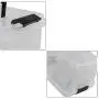 NICESH 4.5 L Plastic Storage Box, Clear Latch Box, 4-Pack NICESH 4.5 L Plastic Storage Box, Clear Latch Box, 4-Pack