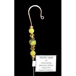 Jeweled Ornament Hanger-TROPIC SONG