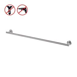 KES 36-Inch Towel Bar Bathroom Shower Organization Bath Single Towel Hanger Holder SUS 304 Stainless Steel Finish Without Drilling Glue Screw Free Wall Mount Brushed Finish, A2000S90DG-2