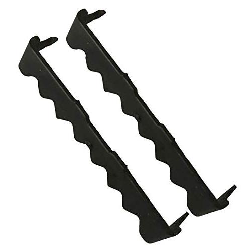 888 Corp Large Steel 1-3/4" No Nail Sawtooth Picture Hangers - Black Oxide 50-Pack