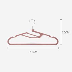 SAASNY Standard Hangers Plastic Hangers,Premium S-Shaped Pp Plastic Clothes Hangers,Set of 25,Space-Saving Clothes Hangers,Non-Slip,for Jackets,Shirts,Dresses,Scarves(Pink) for Drying and Storage