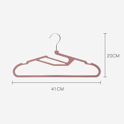 SAASNY Standard Hangers Plastic Hangers,Premium S-Shaped Pp Plastic Clothes Hangers,Set of 10,Space-Saving Clothes Hangers,Non-Slip,for Jackets,Shirts,Dresses,Scarves(Grey) for Drying and Storage