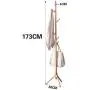 FUTER Floor Standing Coat Rack Hat Stand Hanger Structure 8 Hooks Clothes Rail FUTER Floor Standing Coat Rack Hat Stand Hanger Structure 8 Hooks Clothes Rail